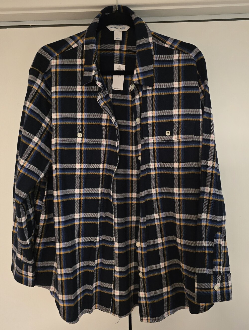 Women's Old Navy Plaid Utility Shirt